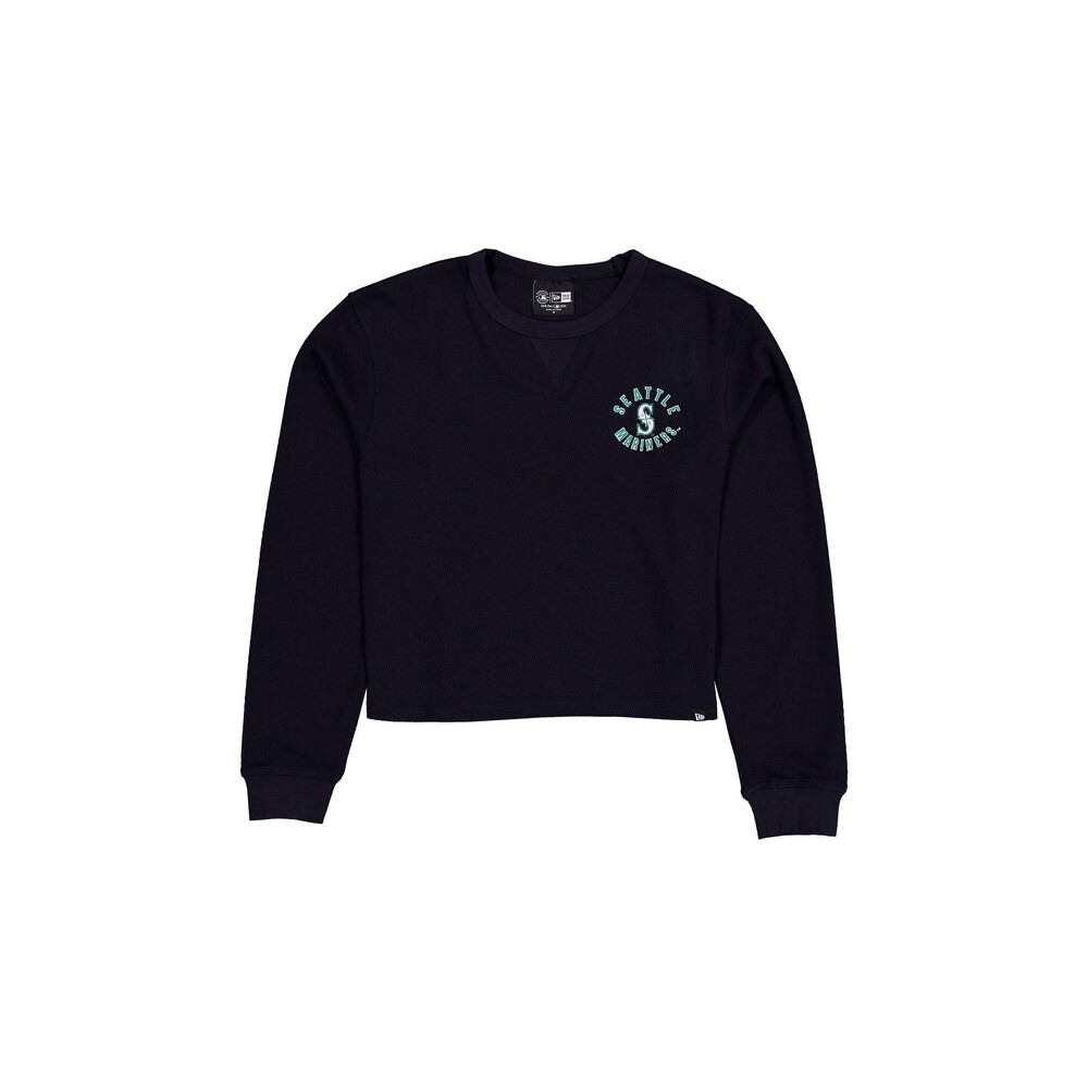 New Era Seattle Mariners Sport Night T-Shirt Women's Long Sleeve - Size XS